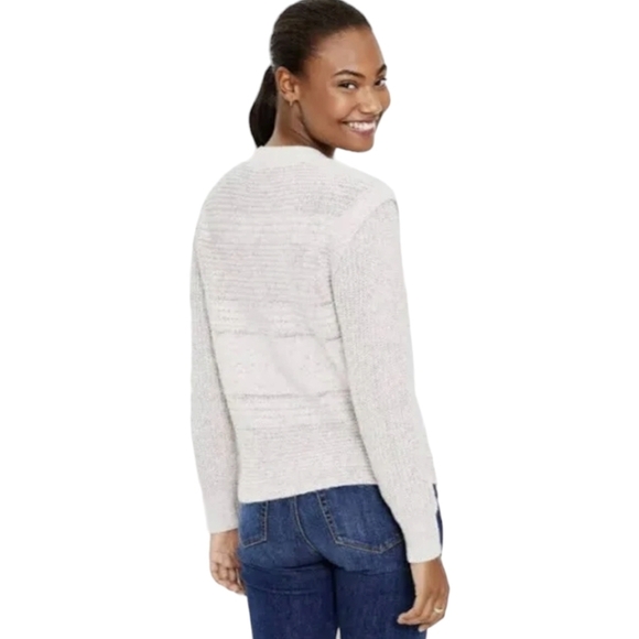 Loft Grayish with Blue hints Sweater - Picture 3 of 11